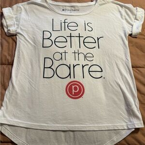 Pure Barre White Graphic T-Shirt